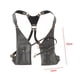 thumbnail image 4 of Bolso de hombro Strade Fareast Limited cuero PU gris con arnés, 4 of 8