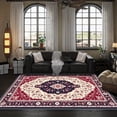 thumbnail image 2 of 4'x6' carpet living room carpet mat anthropologie area rug low pile area rug striped area rug, 2 of 10