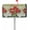 Red White Green, variant on Summer Lemon Mailbox Covers Magnetic Standard Size 18.5" x 21.7" Flowers Leaves Wood Grain Replaceable Post Wraps Letter Box Cover Welcoming Outdoor Decoration for Yard Patio Garden