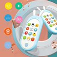 thumbnail image 1 of Teléfono móvil para bebés, juguete para bebés de 6 meses, teléfono para bebés, teléfono inteligente, teléfono móvil para jugar kaili Sencillez, 1 of 3