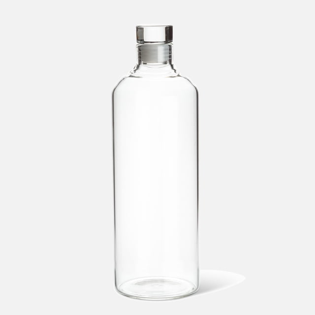 Abbott Bouteille Classique Transparente avec Bouchon, 10 Pouces