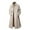 Beige, variant on Aihuaihua Woolen Trench Coat for Men Winter Men Wool Trench Coat Stand Collar Solid Color Overcoat Beige XXXL