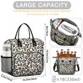 thumbnail image 5 of Black and Yellow Of Leopard Print Womens Lunch Box for Work,Insulated Large Lunch Bag for Tween and Teen,Loncheras Para Mujer,Leakproof Adult Lunch Bag for Work,Beach,Travel,Picnic,Camping, 5 of 7