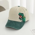 thumbnail image 5 of CAUYDY 5T 6T 7T Kids Baseball Cap Hat Cotton Cute Letter Adjustable 3T 4T Toddler Hat for Baby Boys Unisex-Child (Sizes 3-8 Years,D1-Khaki), 5 of 8