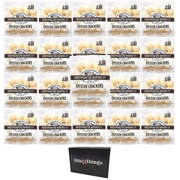 Westminster New England Style Oyster Cracker - 0.7 oz Pouch - Pack of 50