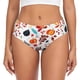 thumbnail image 1 of Balery Autumn Pumpkins Fall Leaves Ropa Interior de Algodón para Mujer con Dibujo – Braguitas Cómodas y Elásticas, Estilo Clásico-4X-Large, 1 of 6