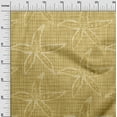 thumbnail image 3 of oneOone Cotton Poplin Gamboge Yellow Fabric Ocean Texture Starfish Dress Material Fabric Print Fabric By The Yard 56 Inch Wide, 3 of 4