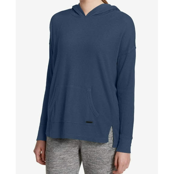 Calvin Klein Womens Activewear Performance Over Sized Hoodie;XS