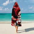 thumbnail image 5 of Demon Slayer Wearable Blanket Cloak Arctic Velvet Hooded Blanket Soft Fuzzy Hoodie Blanket Cape for Adults Kids 60"x80", 5 of 8