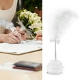 thumbnail image 4 of Feather Signing Pen, Feather Comfortable Quill Pen White With High Performance For Man For Conferences, 4 of 8