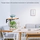 thumbnail image 5 of Soporte Triangular De Acero Inoxidable Engrosado Soporte De Estante De Pared Plegable Soporte De Marco Para Almacenamiento De Pared Del Hogar Diy 16" Sweethay TO003137-00, 5 of 6