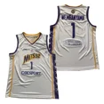 thumbnail image 5 of Camisetas de baloncesto Metropolitans 92 1# WEMBANYAMA jersey Costura Bordado Ropa deportiva al aire libre Hip Hop Película Azul Blanco Púrpura;, 5 of 5
