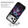 thumbnail image 4 of Wallet Case For Apple iPhone Air / 17 Pro / 17 Pro Max Series with Card Holder, PU Leather Kickstand Card Slots Screen Protector Included For iPhone 17 Series, Dark Bear Geometric, 4 of 8