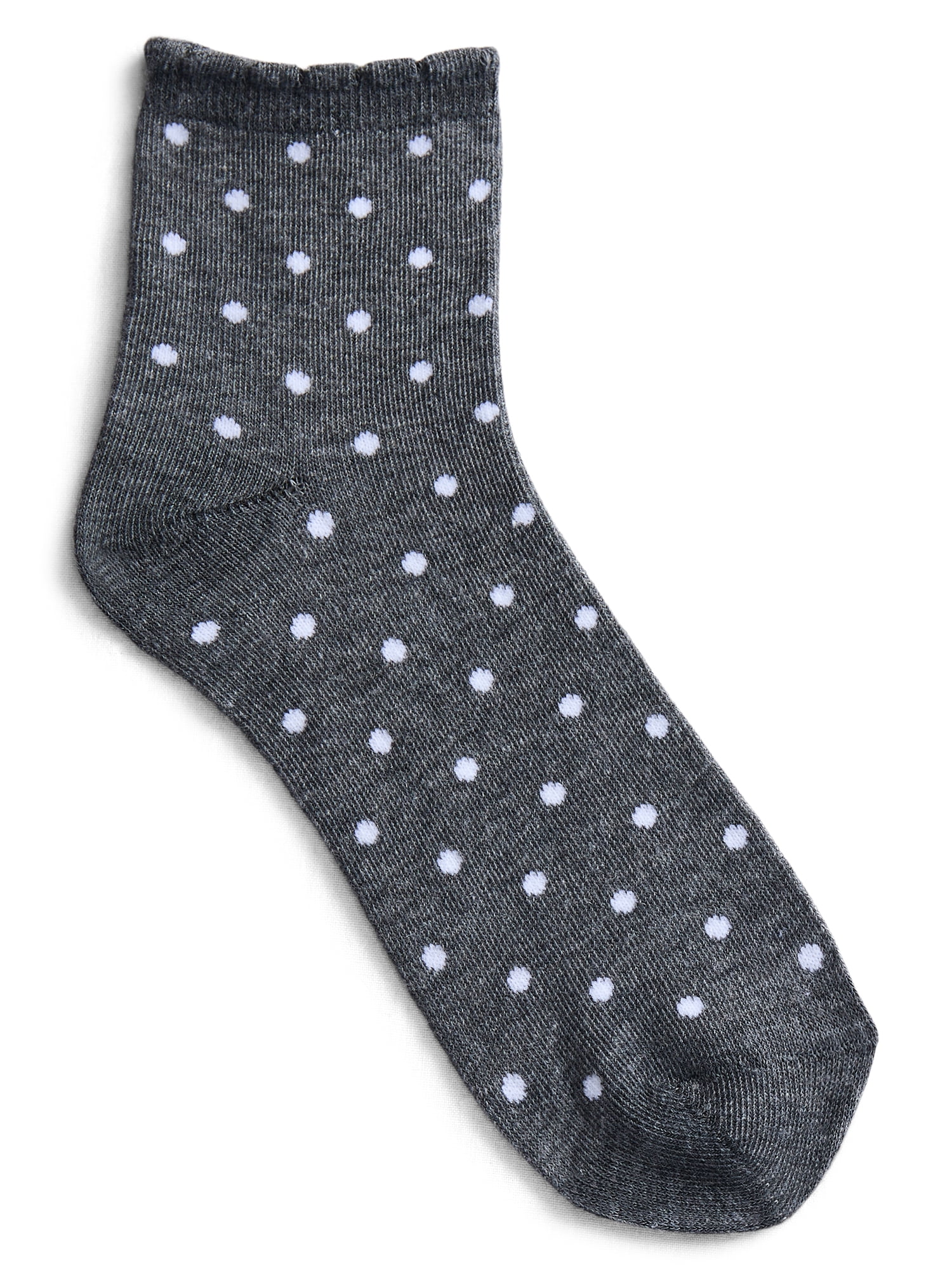 Joyspun Women’s Ankle Dress Socks, 6-Pack, Shoe Sizes 4-10