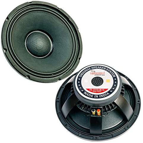 2 12" Woofer Speakers.Bass Driver.Home Audio 8 ohm.replacement PAIR.12inch NEW 