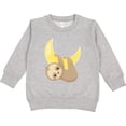 thumbnail image 2 of Inktastic Sloth on the Moon, Baby Sloth, Cute Sloth Toddler Sweatshirt, 2 of 4