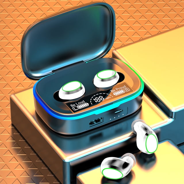 Auriculares Bluetooth inalámbricos de baja latencia, Bluetooth 5.1, resistentes al agua IPX5.