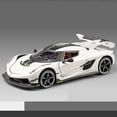 thumbnail image 1 of 1:24 Jesko Supercar Diecast Model Alloy Metal Car Classic Collections Hobbies Sentiments High Simulation Decorations Gift Friend White, 1 of 6
