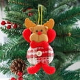 thumbnail image 2 of Bouanq Christmas Ornaments Gift Santa Claus Snowman Rein deer Toy Hang Decorations on Clearance, 2 of 2