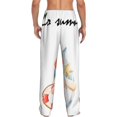 thumbnail image 7 of Salouo Summer Gnome Print Pajama Pants for Men, Lounge Pants Elastic Waistband Casual Men's sleepwear Loungewear Sleep Pajama Pant -Small, 7 of 7
