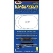 Atlas 2788 N C80 N Scale Snap-Track Starter Expansion Track Set