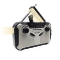 thumbnail image 1 of Outdoor Hand Crank Digital Fm Am Radio Solar Radio Flashlight Led Reading Light, 1 of 3