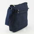 thumbnail image 4 of Gold Coast Blue Denim Crossbody Handbag, 4 of 8