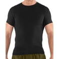 thumbnail image 3 of Camiseta Under Armour Tactical HeatGear Compression para hombre, color negro, 3 of 4