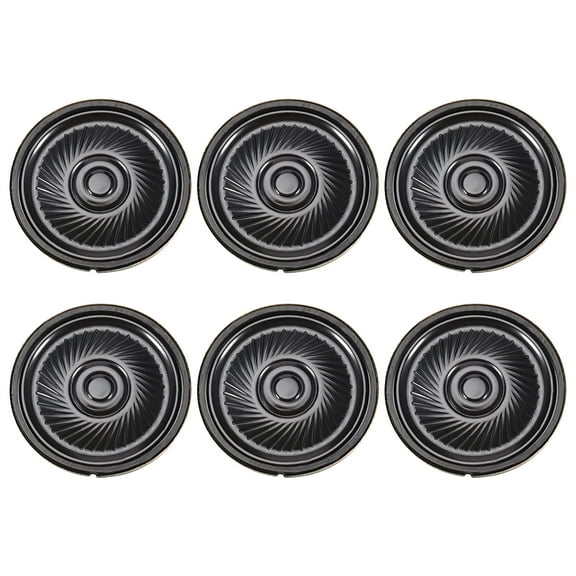 0.5W 32 Ohm Micro Internal Speaker Magnet Loudspeaker 40mm Dia 6PCS
