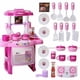 thumbnail image 1 of Kitchen Play Set Kids Children's Red Cooking Toddler Infant Baby Toy Gift Xmas, 1 of 1
