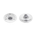 thumbnail image 4 of Unique Bargains 14mm Metal Candle Wick Sustainer Tabs Candle Wick Base Stand, Silver 150 Pack, 4 of 7