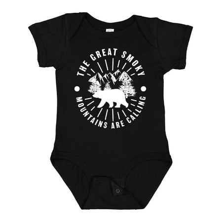 

Inktastic The Great Smoky Mountains Are Calling Gift Baby Boy or Baby Girl Bodysuit