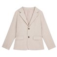 thumbnail image 6 of Curuila Kids Infant Girls Boys Suit Jacket Long Sleeve Solid Color Lapel Coat For Girls Boys Spring Autumn Fashion Outerwear Size 5-6 Years, 6 of 9