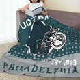 thumbnail image 4 of City Classic Football Blanket Football Decor Throw Blanket Football Fans Gifts Super Warm Soft Cozy Plush Lightweight Flannel Fleece Travel Bedding Blanket for Couch Kids Adults Women Man 50"X40", 4 of 6