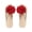 Red, variant on Clearence Women’s Flip Flops Ultra Soft CloudFoam Thick Sole Sandals, Non-Slip Beach Shoes with Arch Cushion Lightweight Ergonomic Thong Slippers