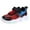 ZD-Red, variant on Karoyedx Toddler Light Up Shoes Boys Kids Light Up Flashing Sneakers, Boys Girls Athletic Shoes with Strap, Fashionable Cute Girls Shoes Black Size,12