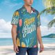 thumbnail image 3 of Fotbe Happy Easter Camisa Hawaiana para Hombre Unisex – Camisa Casual de Verano con Botones de Manga Corta de Algodón y Lino,Small, 3 of 7