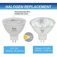 thumbnail image 6 of Simba Lighting LED MR16 5W 35W-50W Halogen Replacement Bulbs 12V GU5.3 BiPin 2700K Soft White 6-Pack, 6 of 13