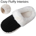 thumbnail image 4 of CHICVOMEY Women's House Slippers with Memory Foam Indoor & Outdoor Fuzzy Slip-On Shoes Winter Slippers for Women, 4 of 7