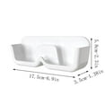 thumbnail image 5 of 2Pcs Punch-Free Sunglasses Storage Wall Shelf Glasses Storage Box Stick On Floating Shelf Wall-Hanging No-Drilling Organizer, 5 of 8