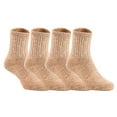 thumbnail image 2 of Lovely Annie Baby Toddler Children 4 Pairs Wool Tube Socks Solid 3 Sizes 0Y-6Y, 2 of 2