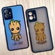 thumbnail image 2 of Matte Case for VIVO Y93 Y91C Y91 Y85 Y77 Y76 Y75 Y73 Y72 Y71 Y53 Y52S Y50 Y35 Y22 Y20 4G 5G Case Funda Shell Marvel Comics Groot, 2 of 5