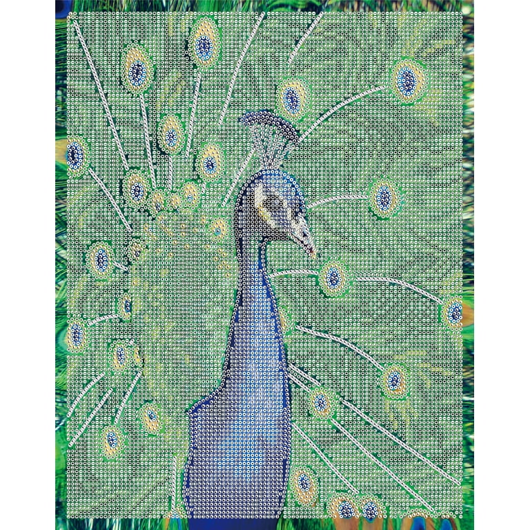 DIAMOND DOTZ® Exotic Peacock Special Edition Diamond Painting Kit