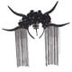 thumbnail image 4 of Diadema de cuerno de antílope Strade Fareast Limited Decorativa Negro, 4 of 7