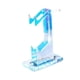 thumbnail image 3 of Soporte para controlador de juegos perfecl decorativo Premium para jugadores de escritorio acrílico 2 niveles, 3 of 8