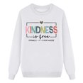 thumbnail image 3 of Tisuna Kids Girls Long Sleeve Sweatshirts Soft Crewneck Letter Print Tops Toddler Daily Wear Fall Outfits Size 2-3 Years White, 3 of 5