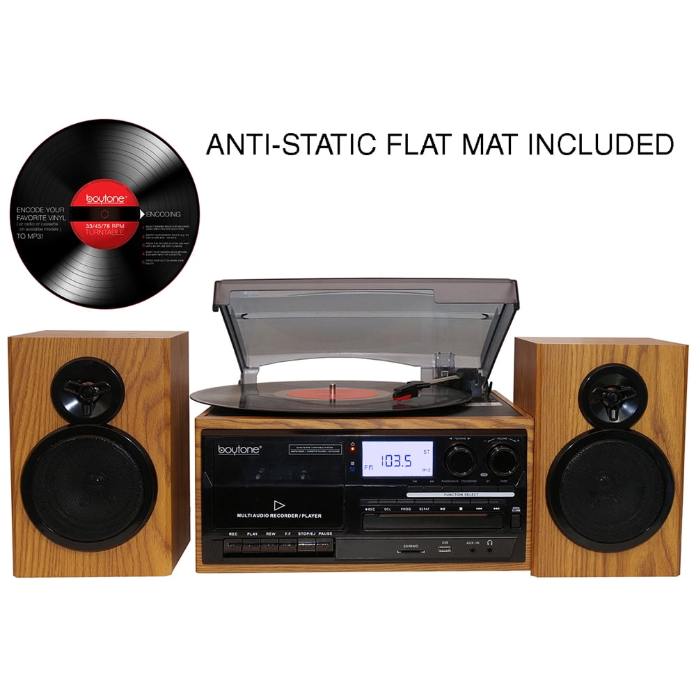 Free Shipping! Boytone BT-28SPM, Bluetooth Classic Style Record  