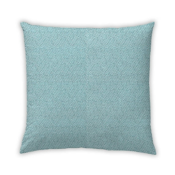 Ahgly Company Outdoor Square Contemporary Throw Pillow, 18 inch by 18 inch