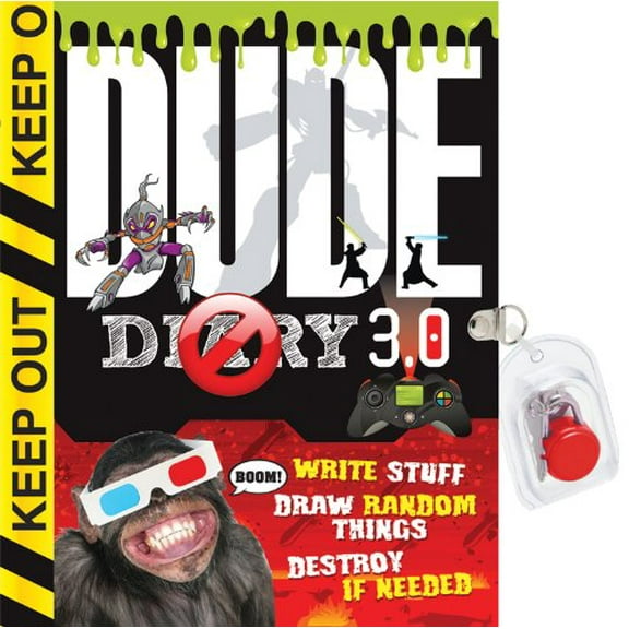 Pre-Owned Dude Diary 3.0 Write Stuff, Draw Random Things, Destroy If Needed Paperback