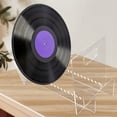 thumbnail image 4 of Minkissy Support de Rangement en Acrylique Transparent 1Pcs pour Disques Vinyles et CDs avec Design Élégant, 4 of 8